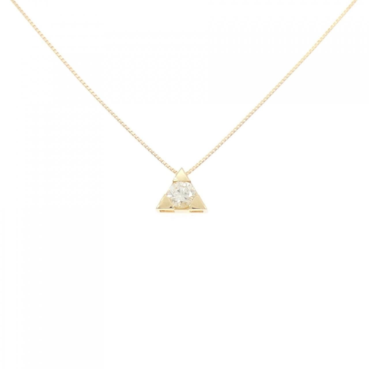 K18YG ダイヤモンド ネックレス 0.29CT