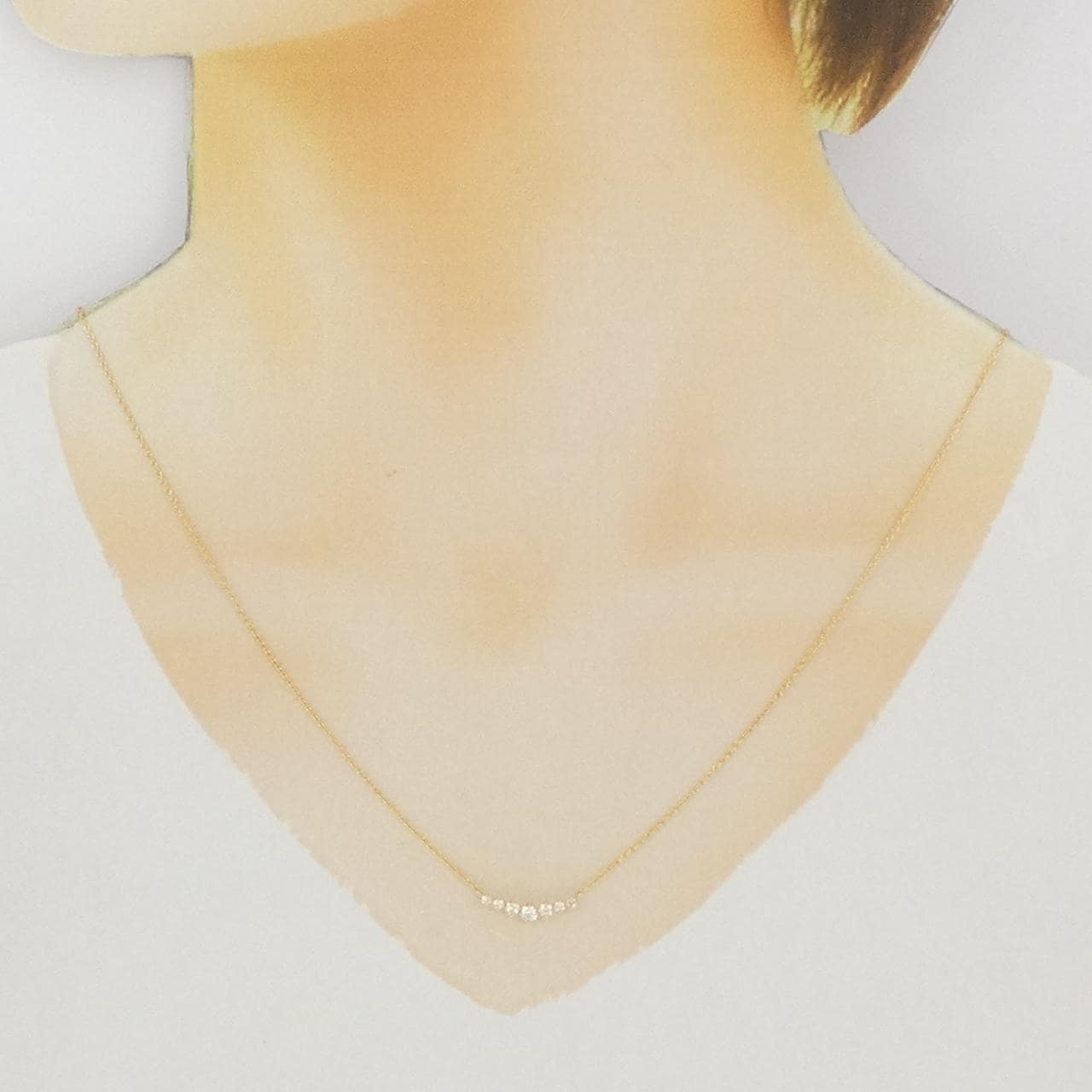 LA SOMA ダイヤモンド ネックレス 0.20CT