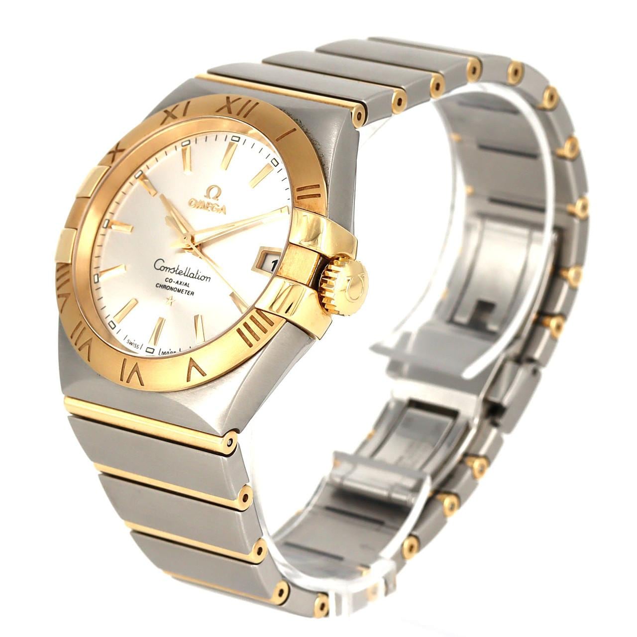オメガ コンステレーションコーアクシャルクロノメーター YGコンビ 123.20.38.21.02.002 SSxYG 自動巻