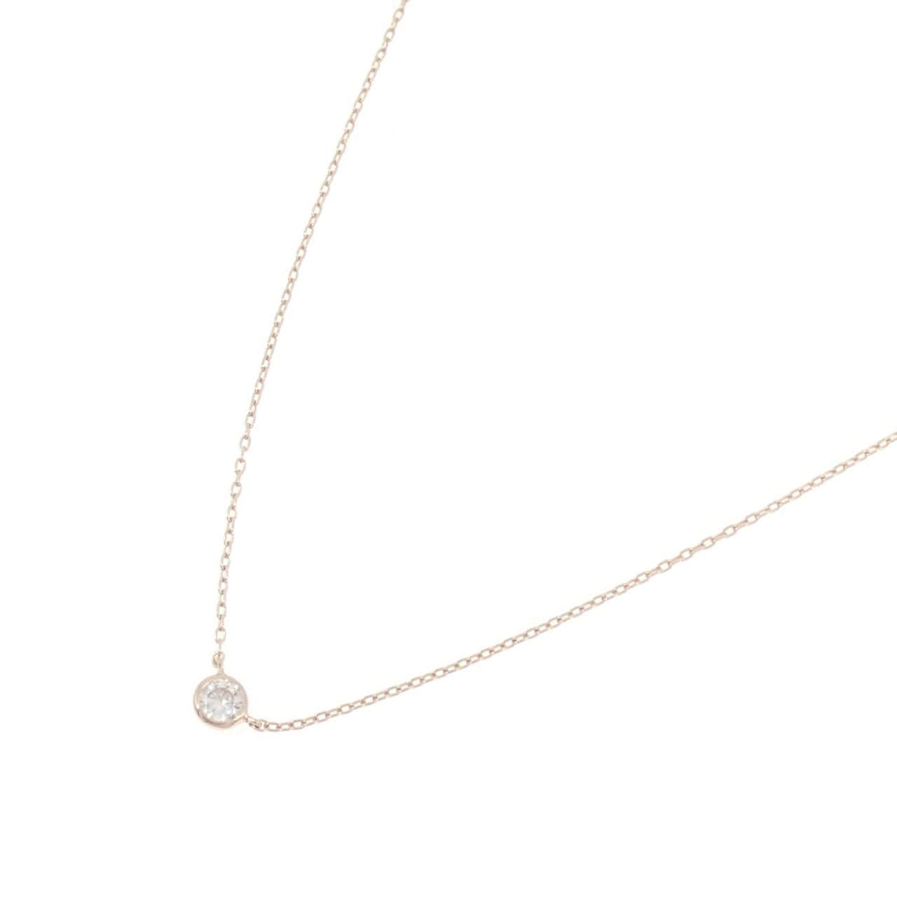 K18PG ダイヤモンド ネックレス