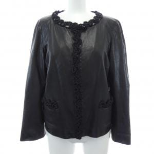 シャネル CHANEL P35592C00082 09A レザージャケット