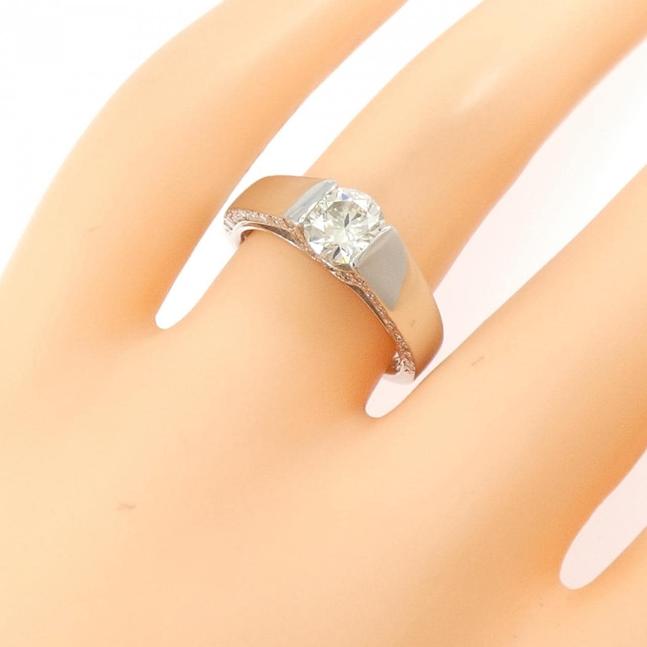 PT900 ダイヤモンド リング 1.014CT