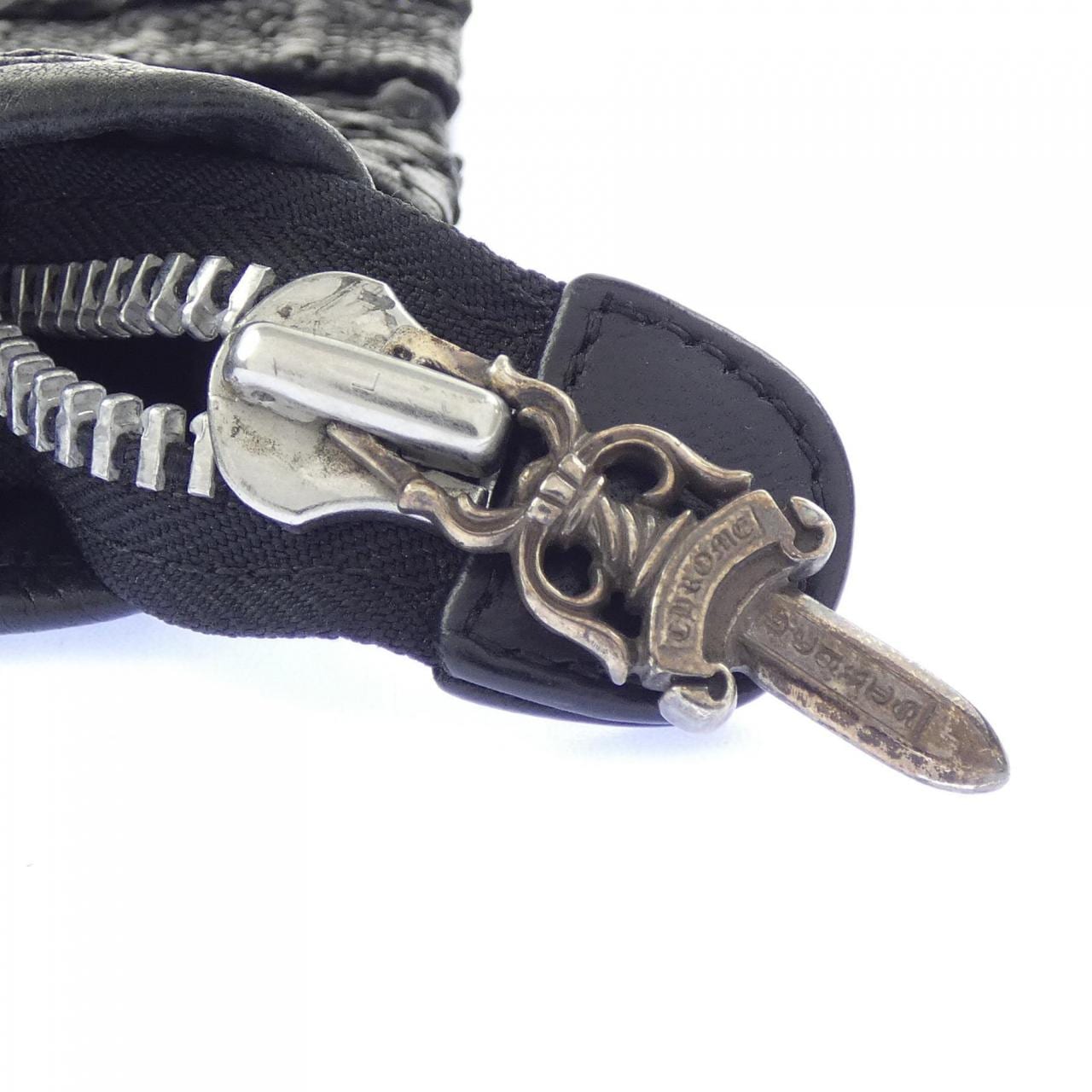 クロムハーツ CHROME HEARTS DAGGER ZIP クラッチ BAG