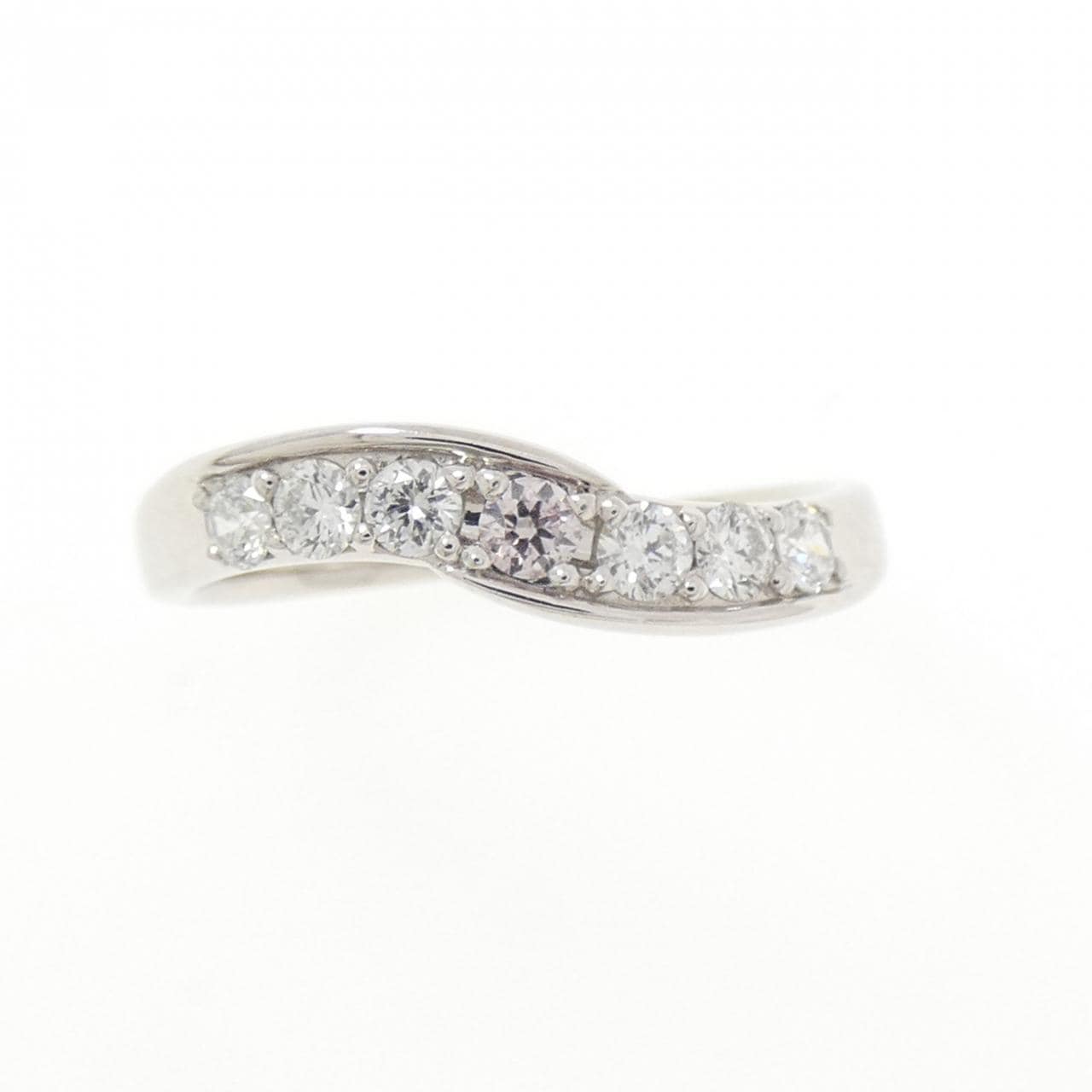 PT900 ピンクダイヤモンド リング 0.04CT
