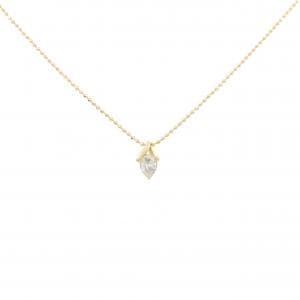 K18YG ダイヤモンド ネックレス 0.28CT