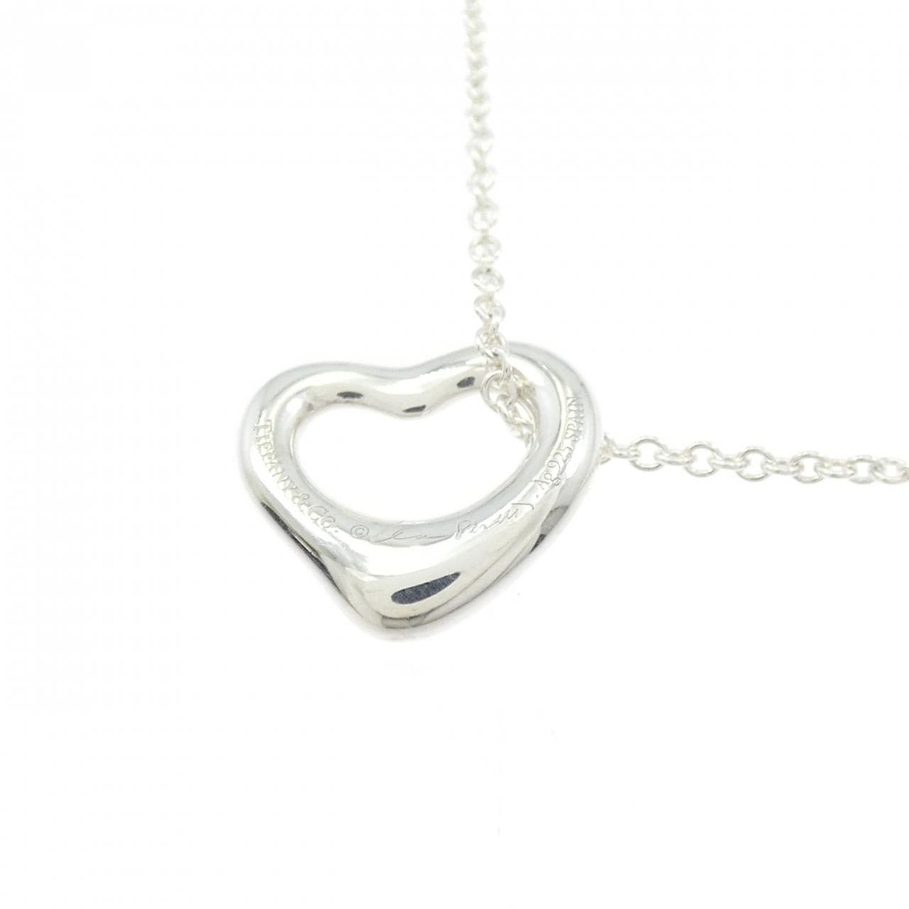 ティファニー オープンハート ネックレス