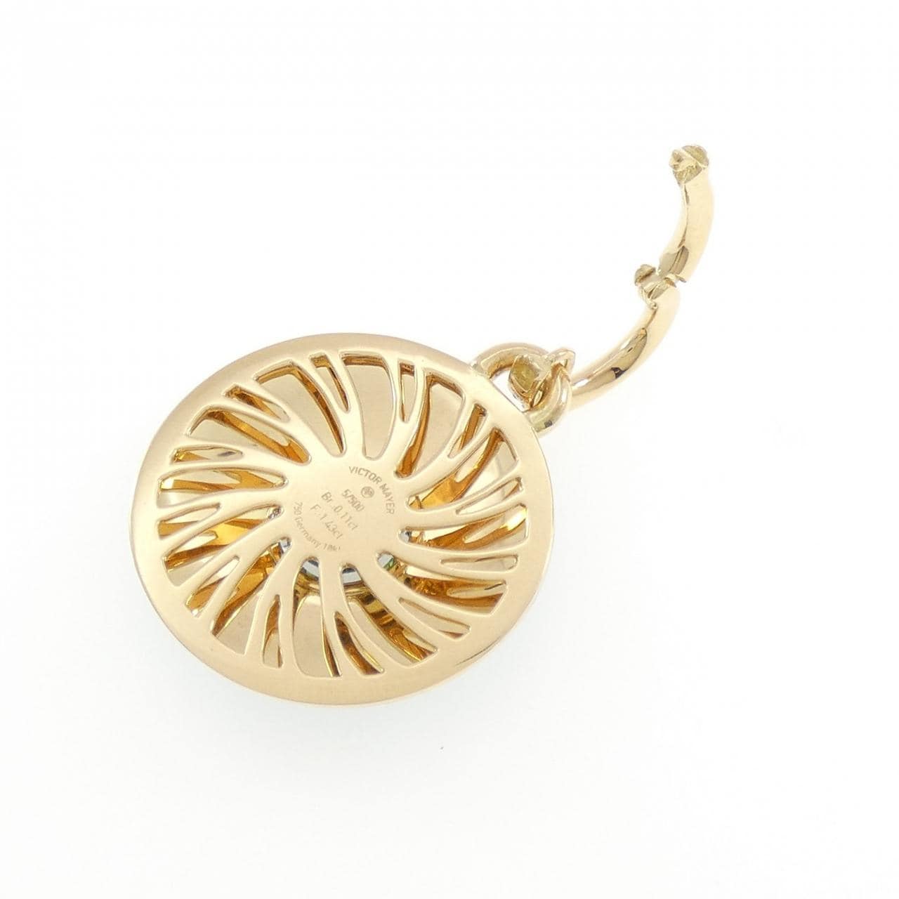 ヴィクター　マイヤー カラーストーン ペンダント