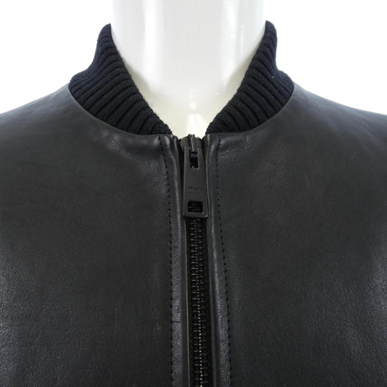 プラダ PRADA UPW455 S231 12NF レザージャケット