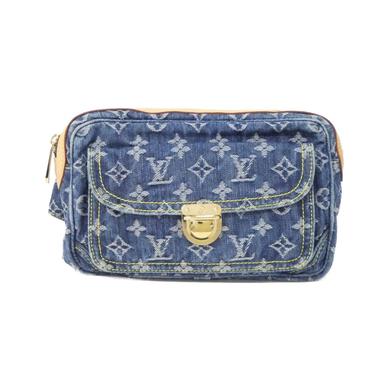 ルイヴィトン モノグラム デニム バムバッグ M95347 ショルダーバッグ
