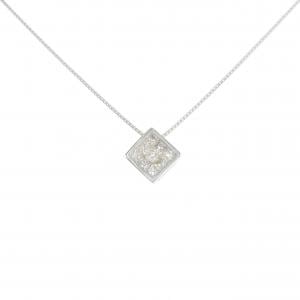 K18WG ダイヤモンド ネックレス 0.20CT