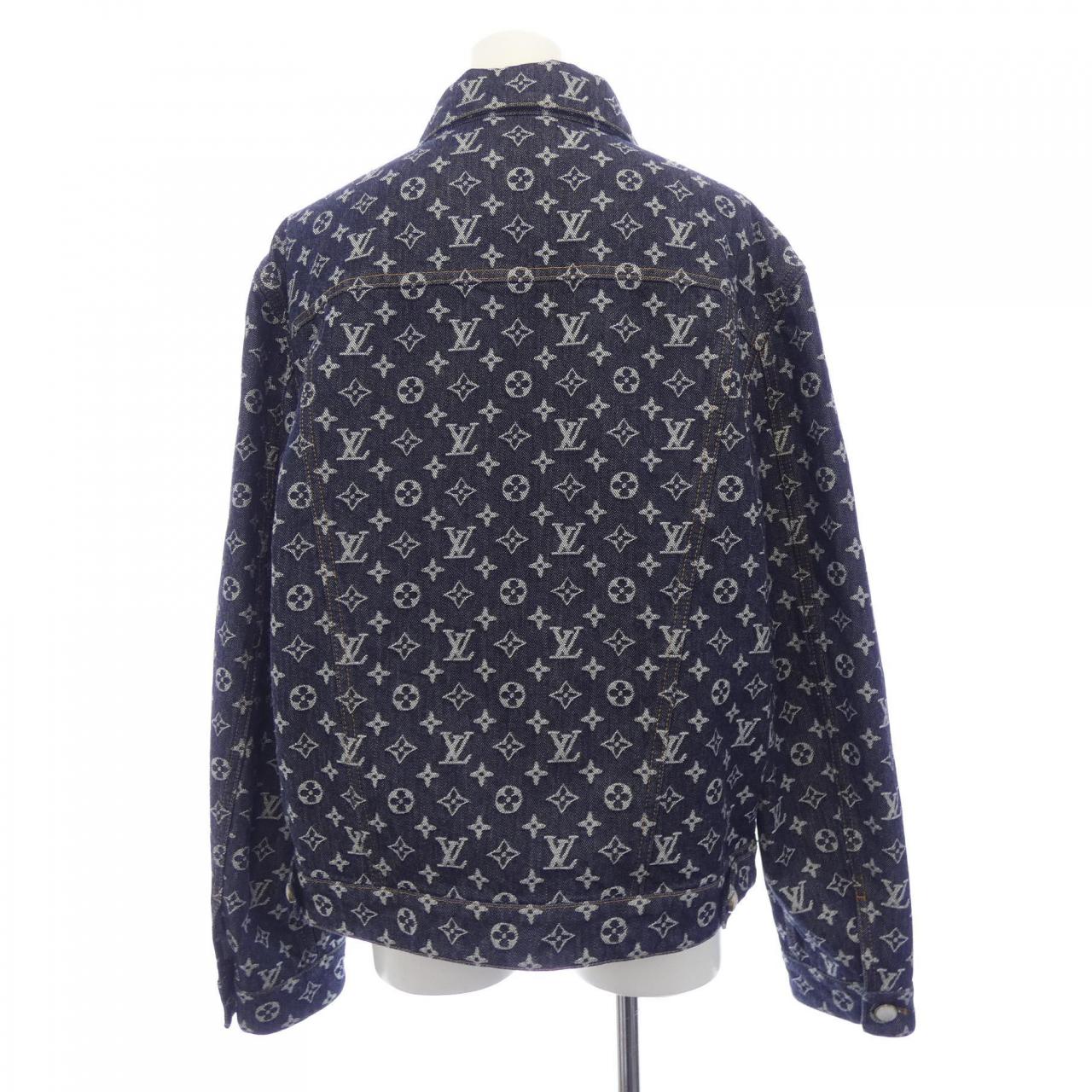 ルイヴィトン LOUIS VUITTON モノグラムジャカードデニムジャケット HRA79WUZD デニムジャケット