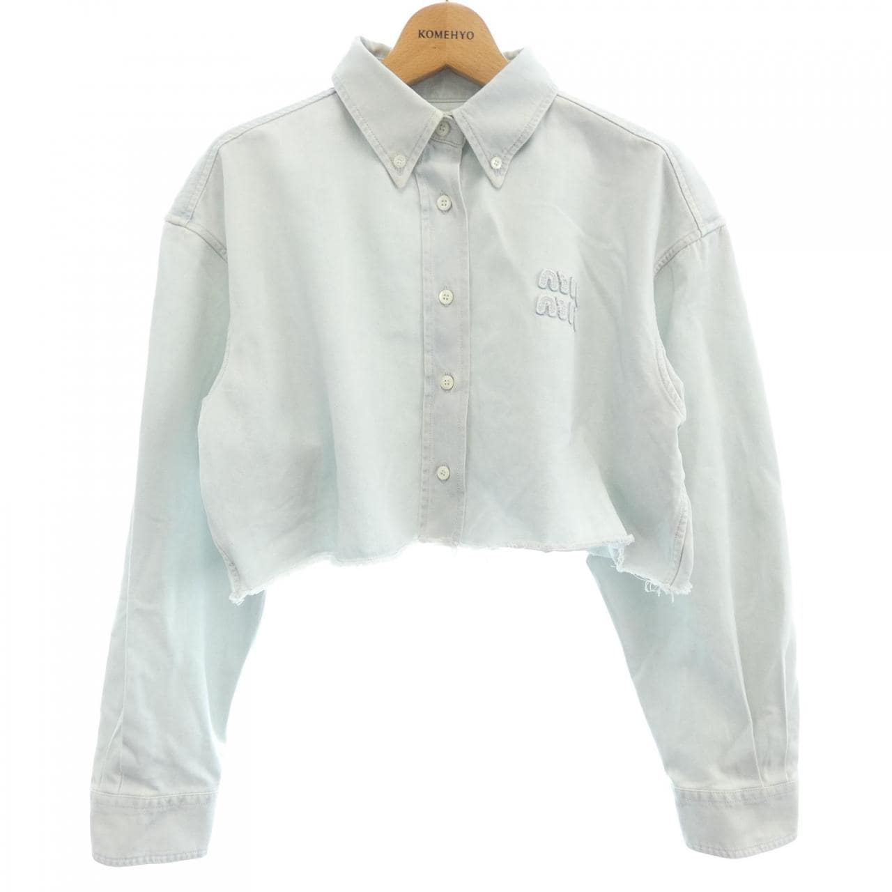 ミュウミュウ MIU MIU GWC096 S231 12V7 シャツ