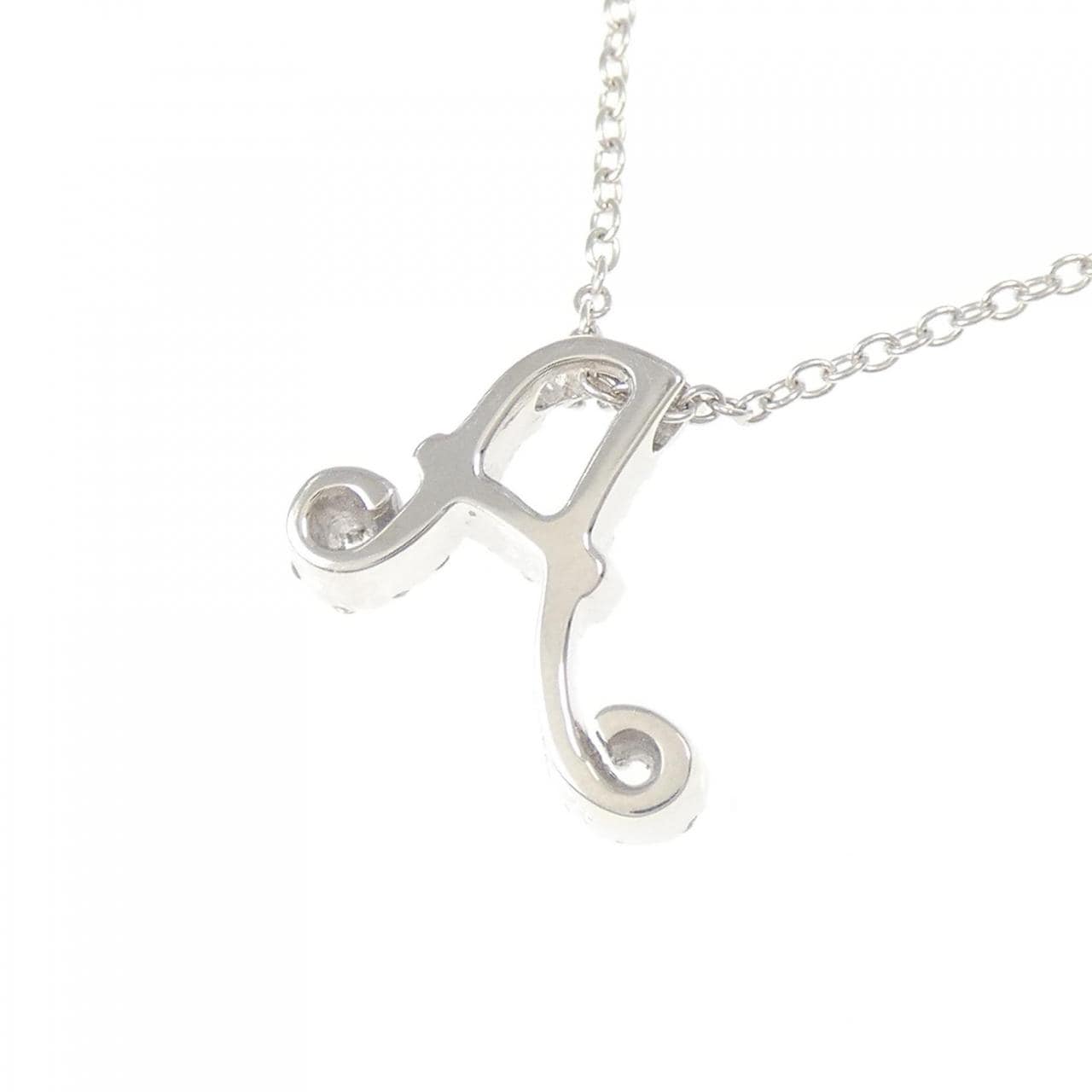 ポンテヴェキオ イニシャル ネックレス 0.14CT