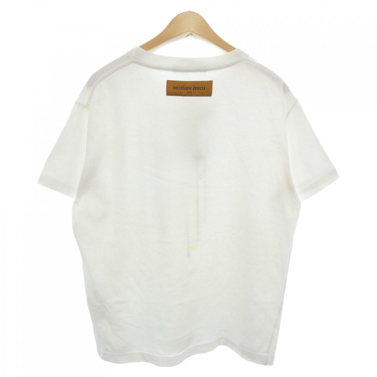 ルイヴィトン LOUIS VUITTON LVペンダント エンブロイダリー HIY12WJYH Tシャツ