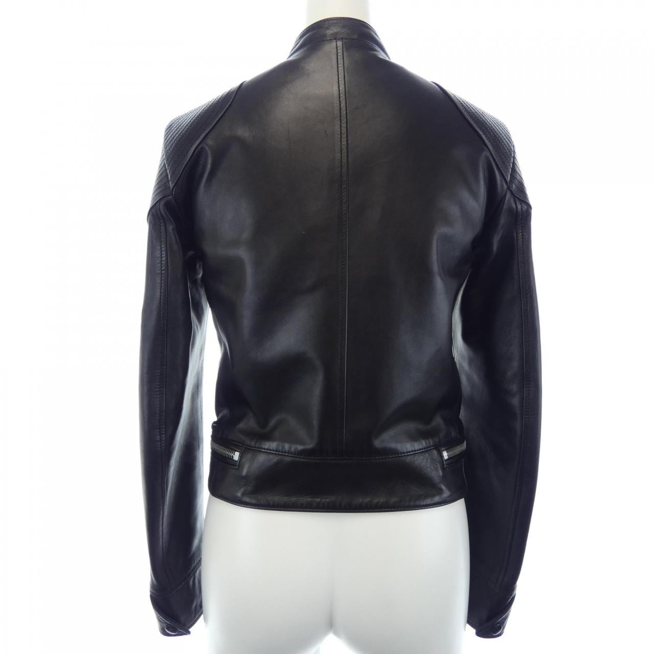 サンローラン SAINT LAURENT 313573 Y5HAD レザーライダースジャケット