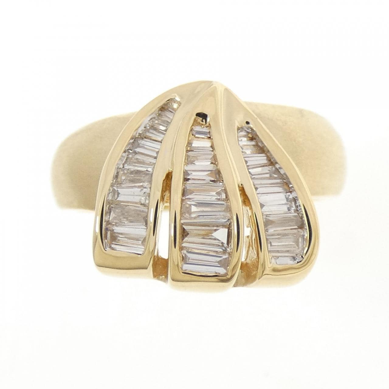 K18YG ダイヤモンド リング 0.45CT