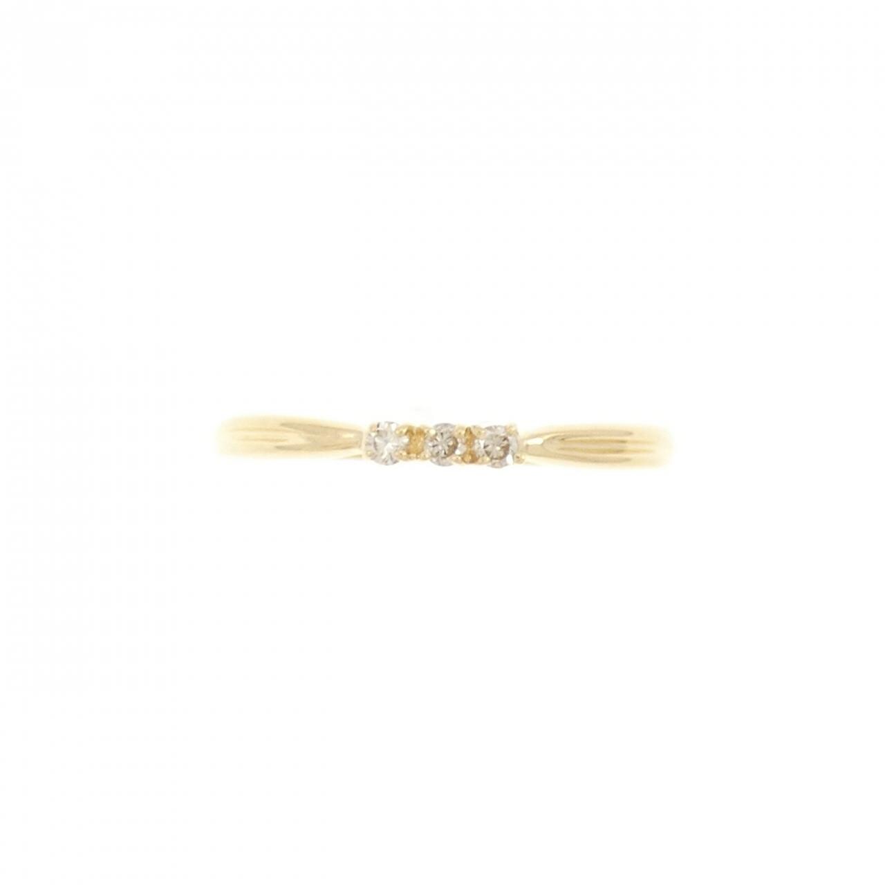 K18YG ダイヤモンド リング 0.05CT