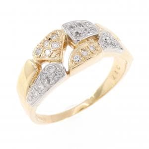 K18YG/PM900 ダイヤモンド リング 0.17CT