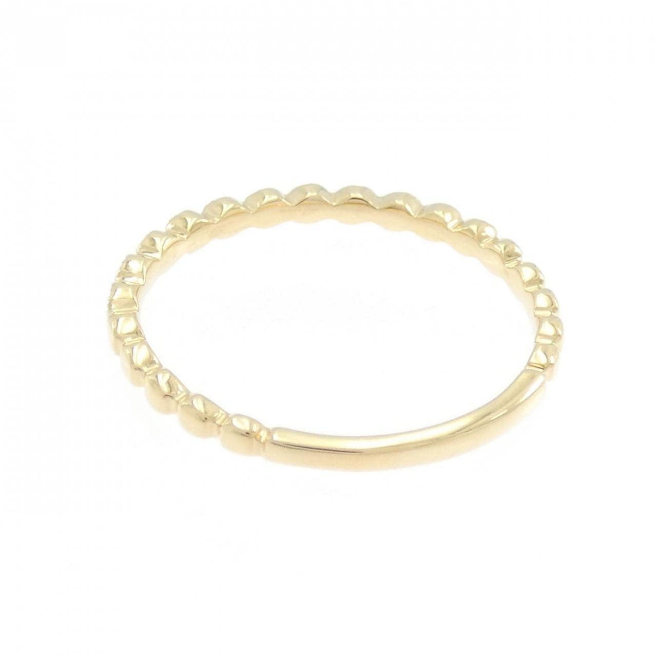 【リメイク】K18YG ダイヤモンド リング 0.10CT