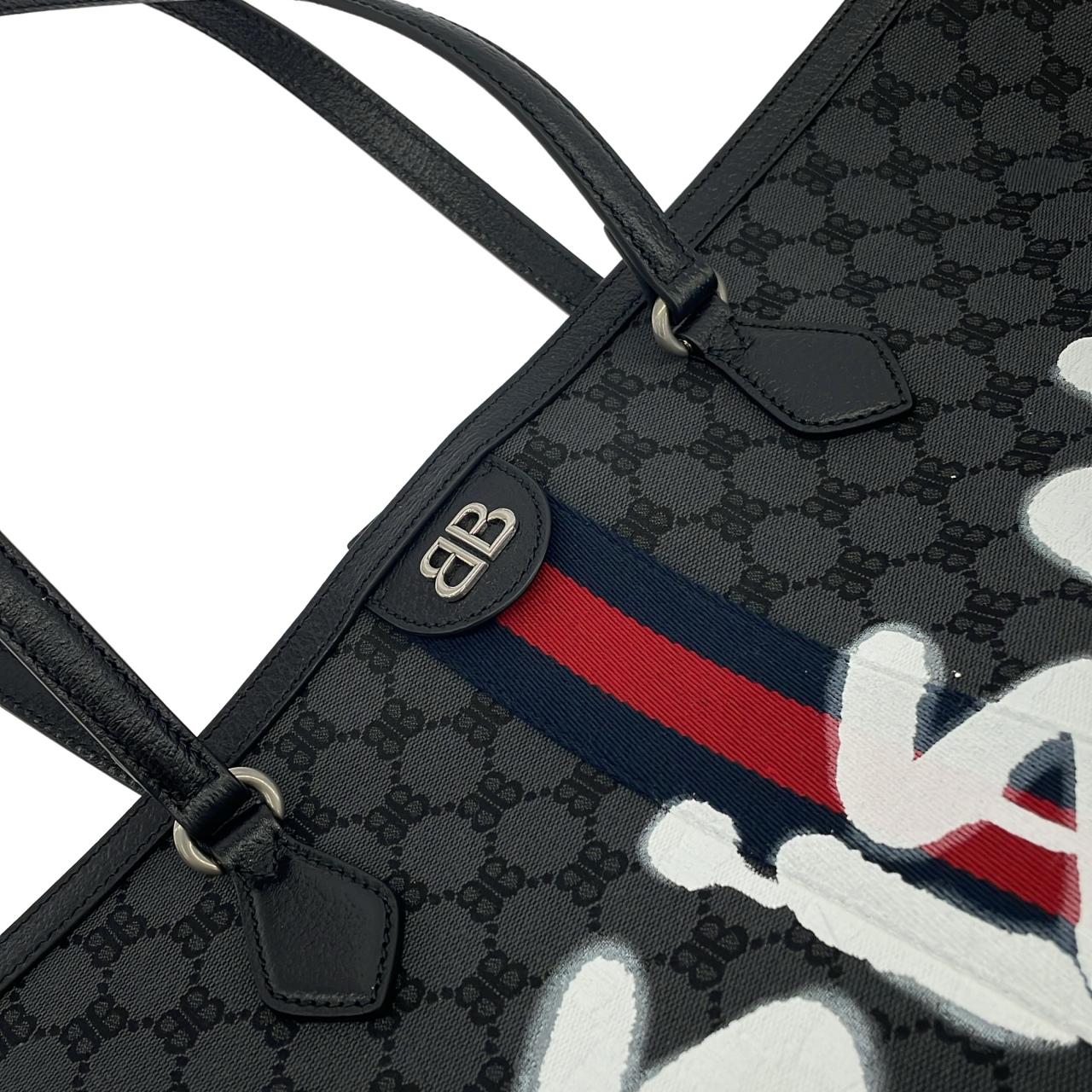 バレンシアガ HACKER GRAFFITI LARGE TOTE BAG 680127 2104T バッグ