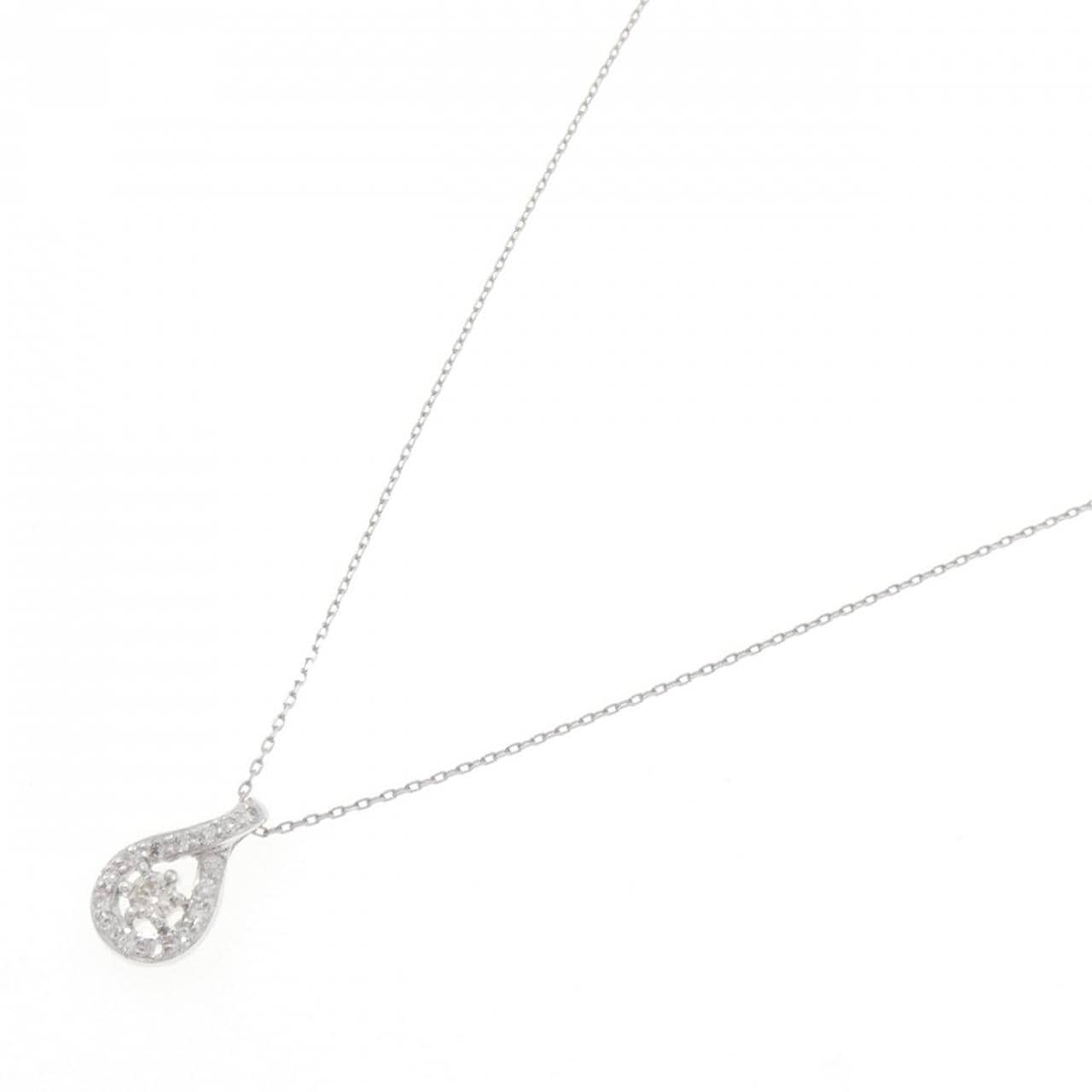 PT900/PT850 ダイヤモンド ネックレス 0.15CT