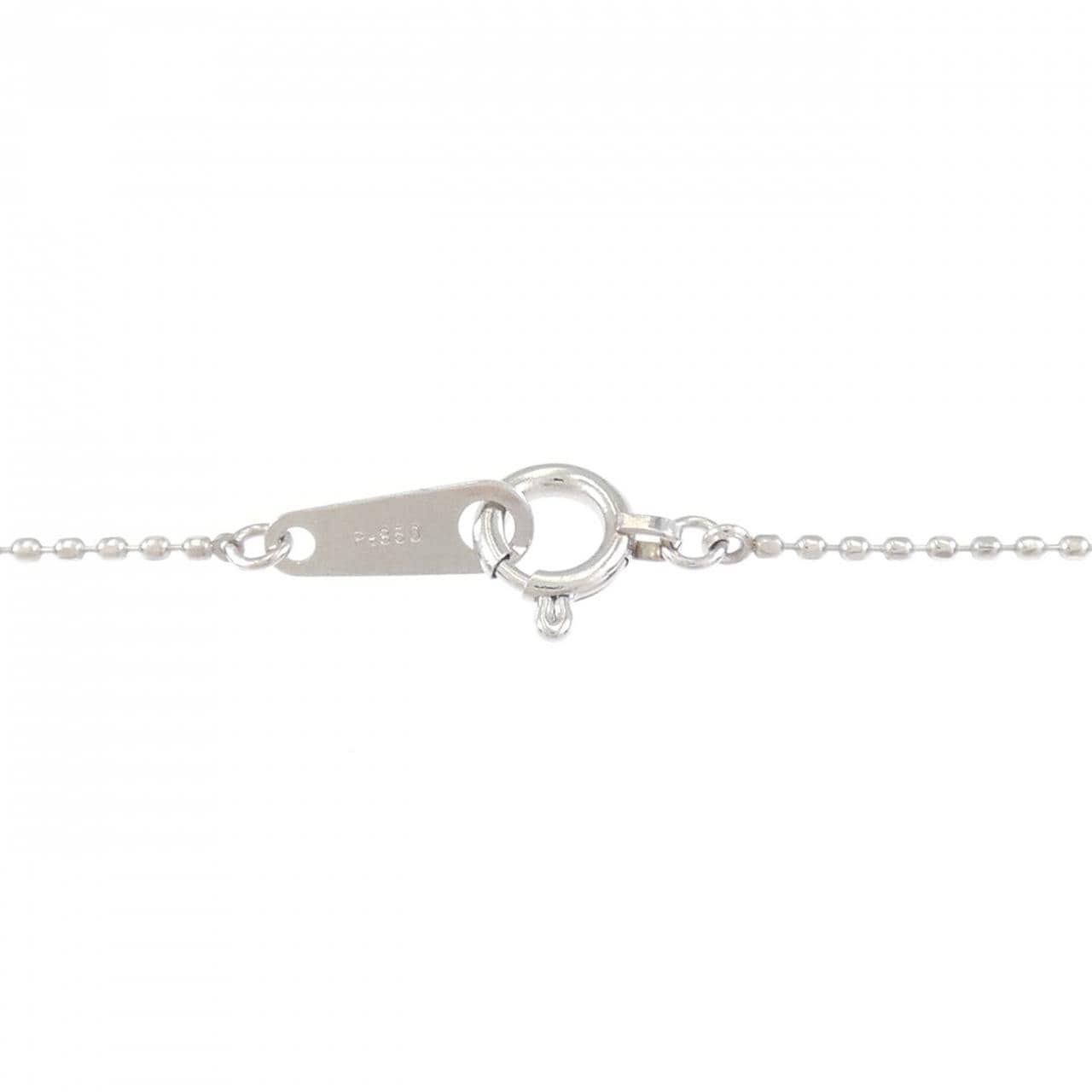 PT900/PT850 ソリティア ダイヤモンド ネックレス 0.585CT