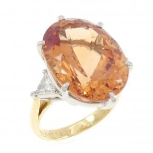 サザンクロス インペリアルトパーズ リング 18.57CT