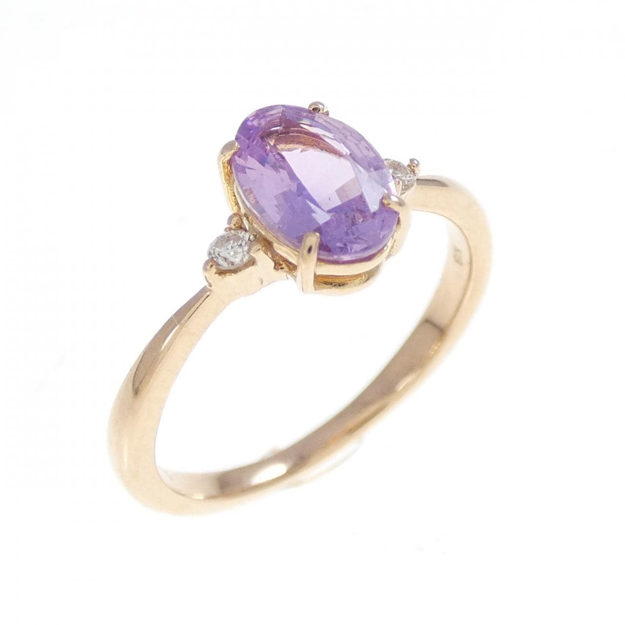 K18PG 藍寶石尾戒