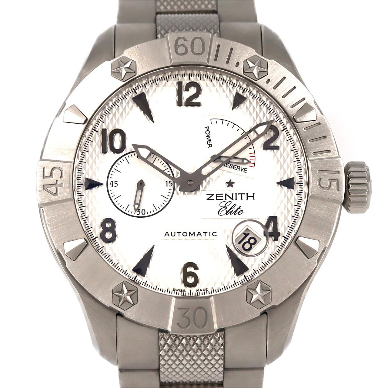 【ノーメンテナンス還元価格】ゼニス デファイクラシックパワーリザーブ 03.0516.685/01.M516 SS 自動巻