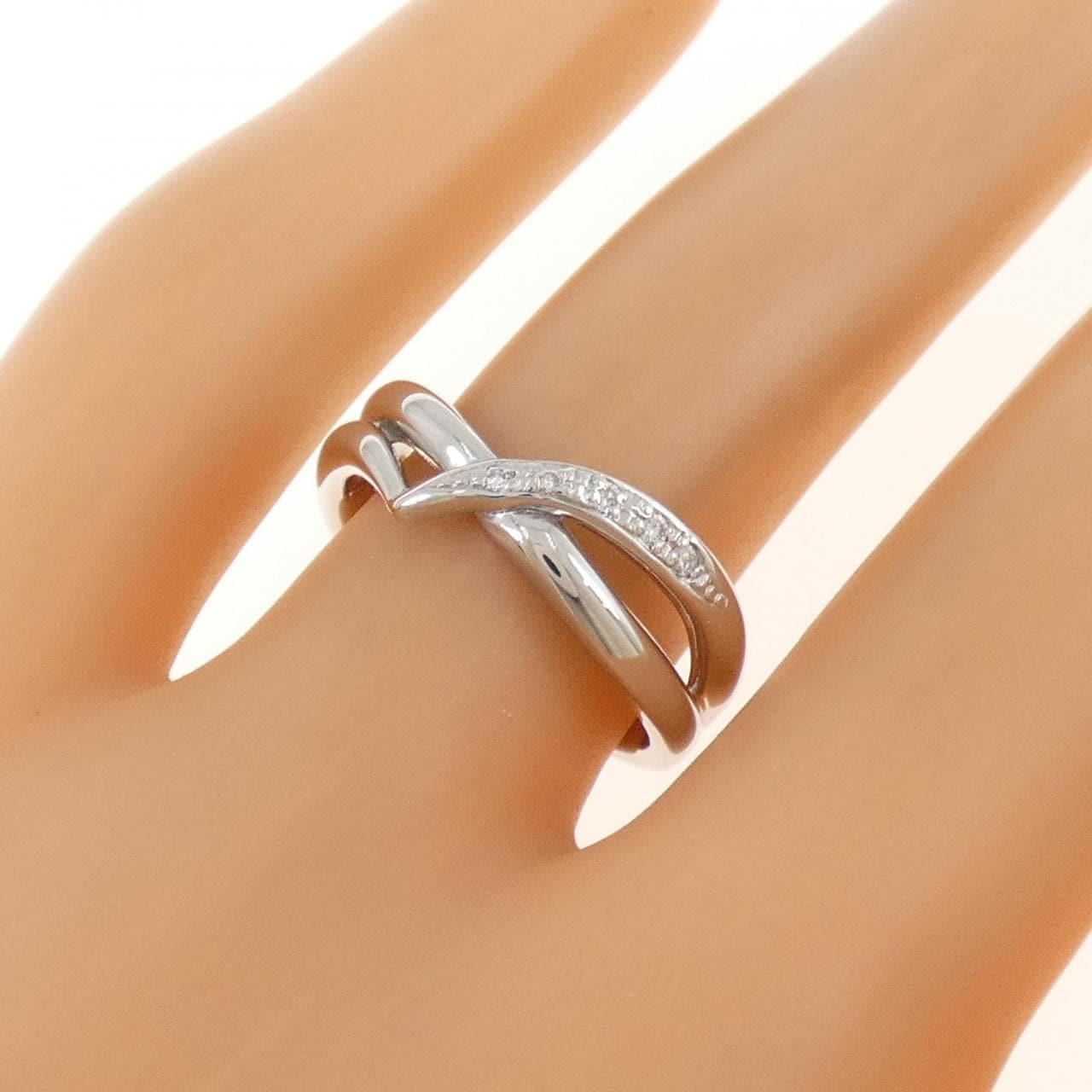 PT900 ダイヤモンド リング 0.04CT