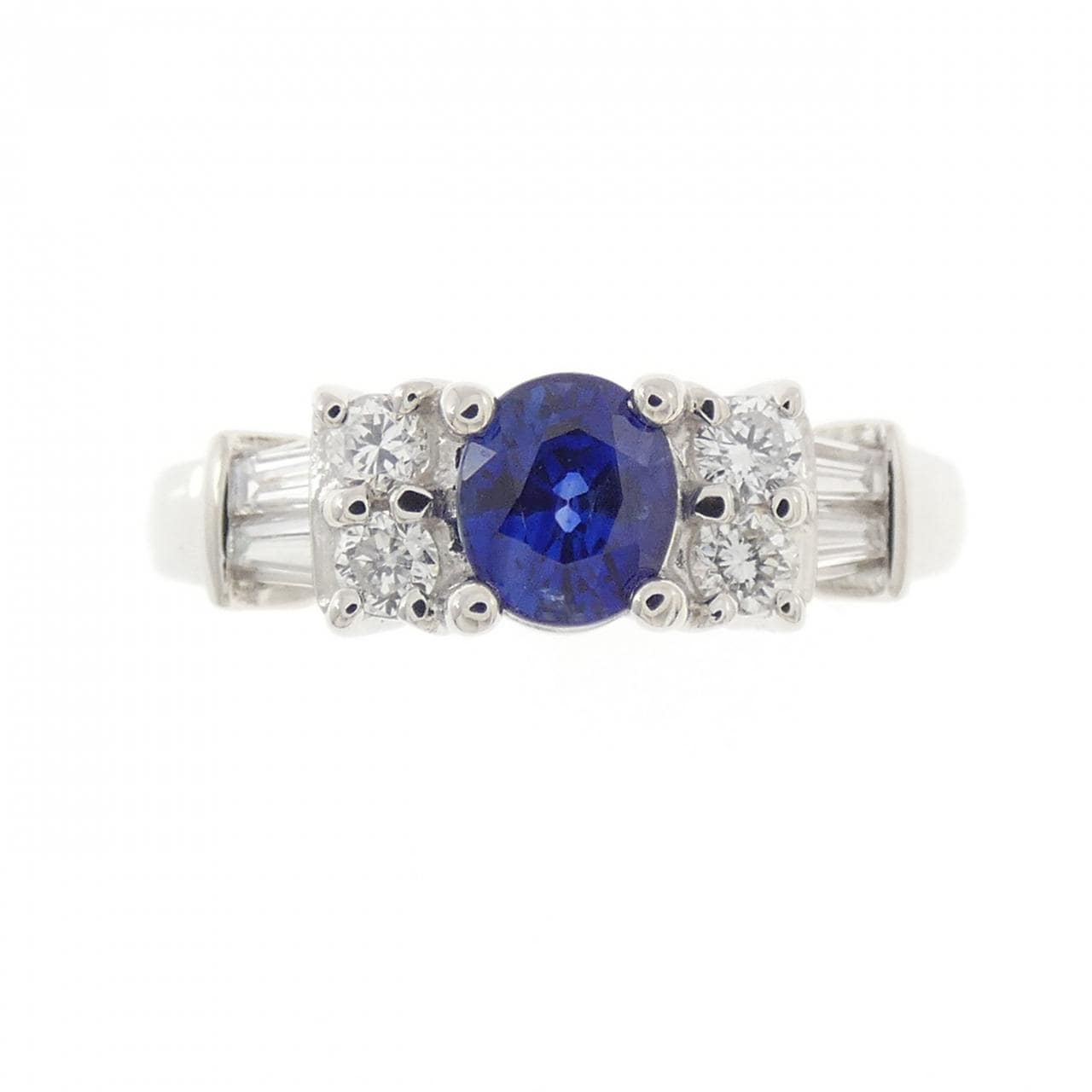 PT900 サファイヤ リング 0.68CT