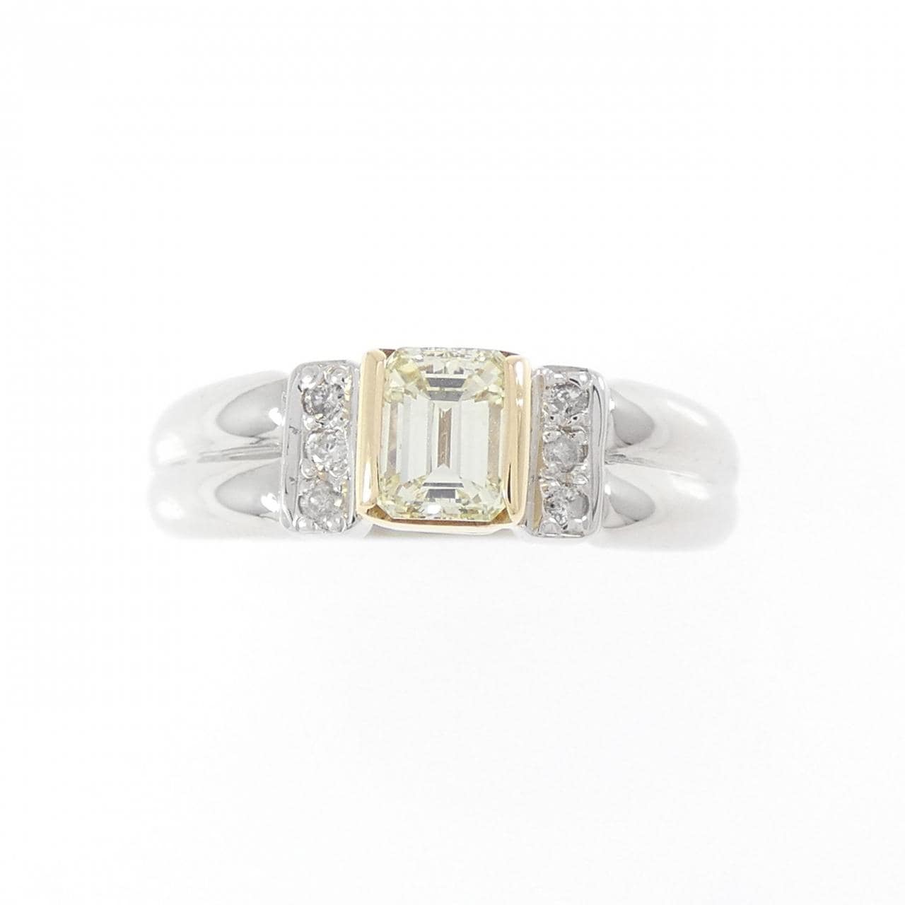 PT900/K18YG ダイヤモンド リング 0.50CT