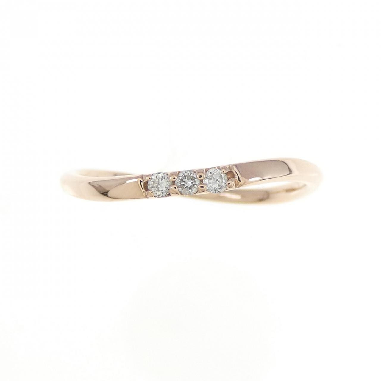 K10PG ダイヤモンド リング 0.05CT
