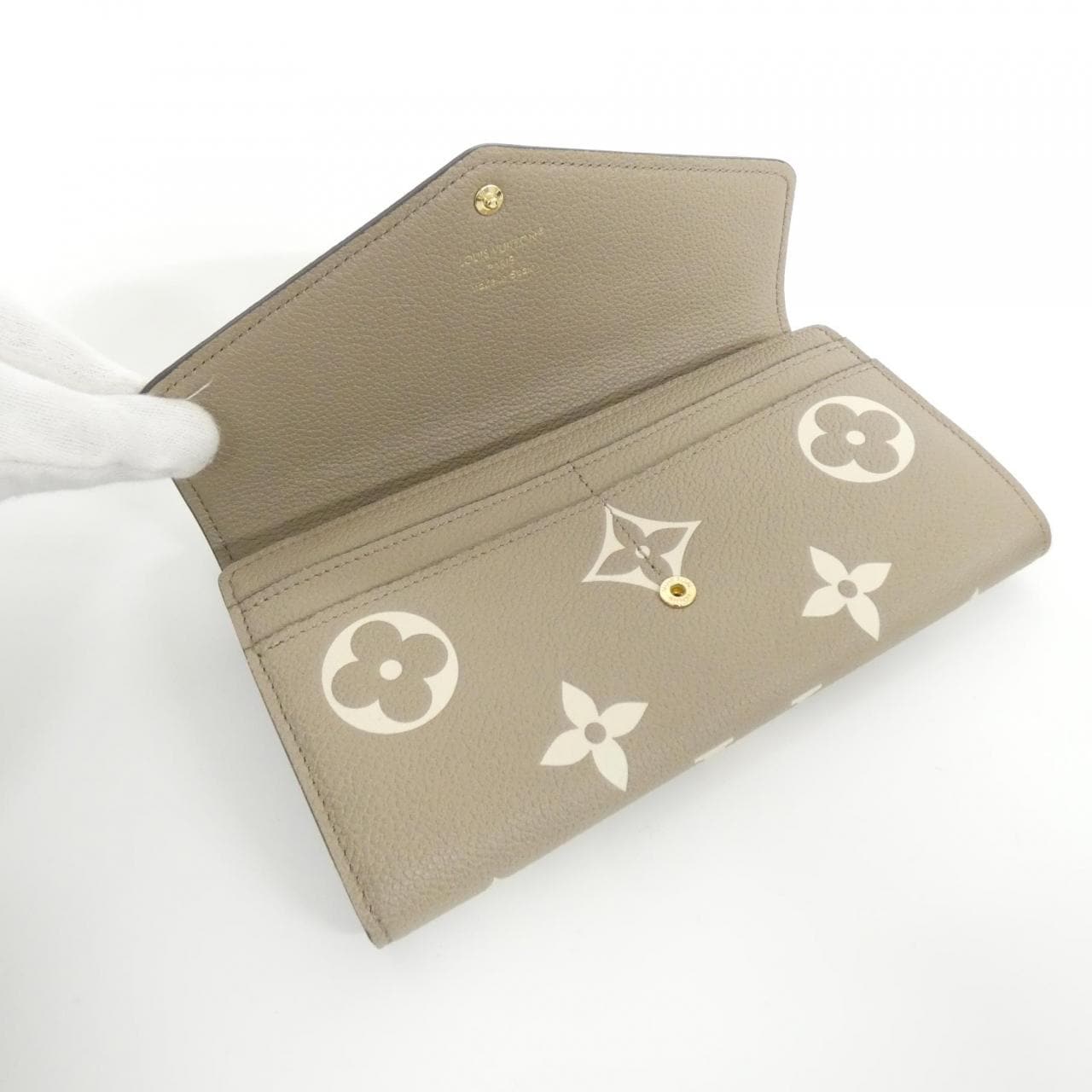 ルイヴィトン バイカラー モノグラム アンプラント ポルトフォイユ サラ M81049 財布