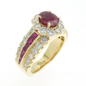 【ヴィンテージ】ヴァンクリーフ&アーペル ルビー リング