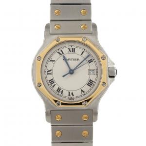 Cartier Santos Octagon LM Combi W2001583 SSxYG石英