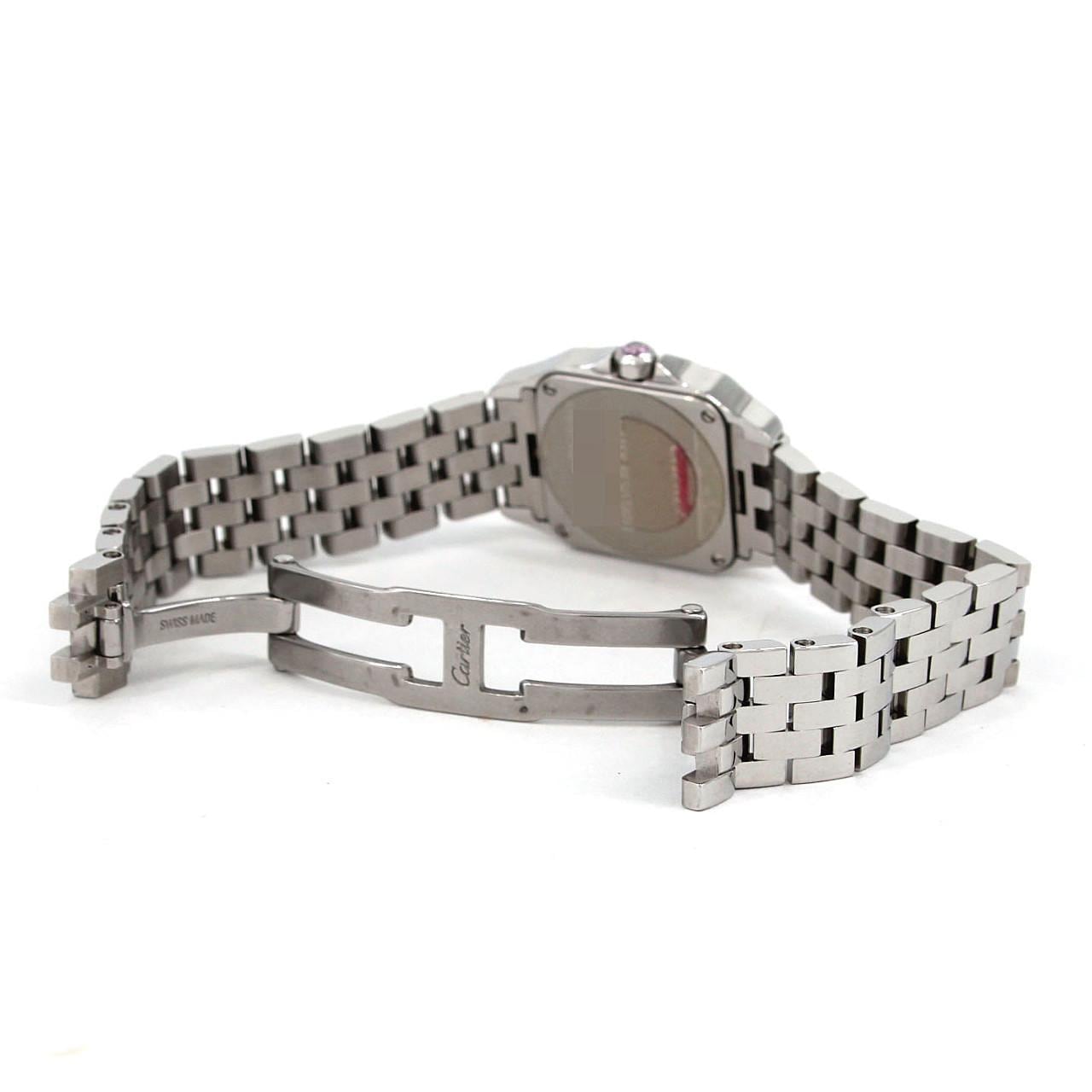 カルティエ サントスドゥモワゼルSM W25075Z5 SS クォーツ