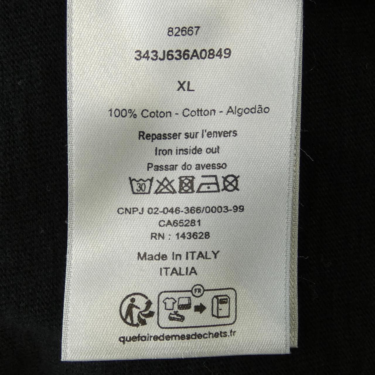 DIOR DIOR 343J636A0849 T-Shirt