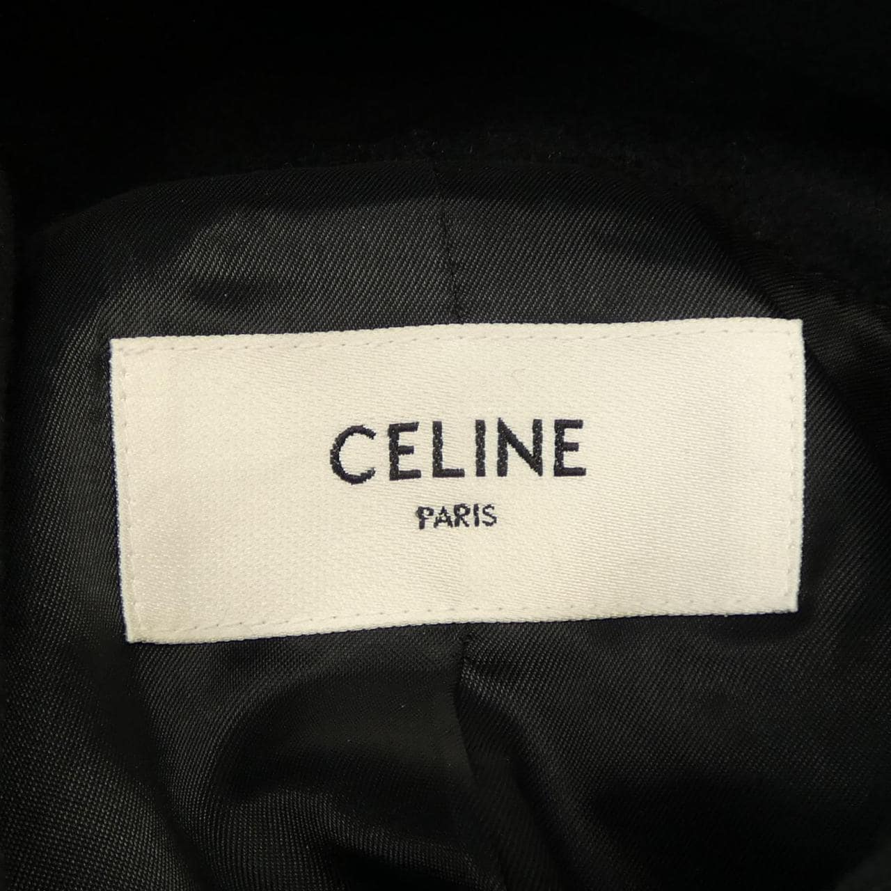 セリーヌ CELINE フード付きテディジャケット 2V98M110R スタジャン