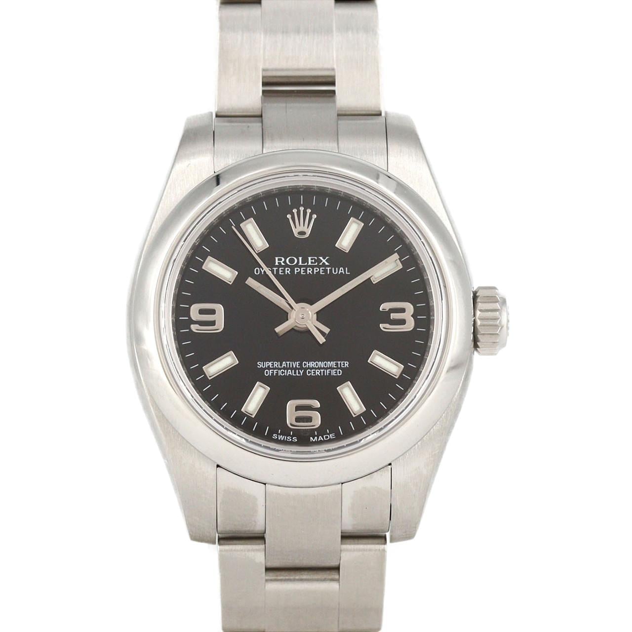 ロレックス オイスターパーペチュアル 176200 SS 自動巻 ランダム番