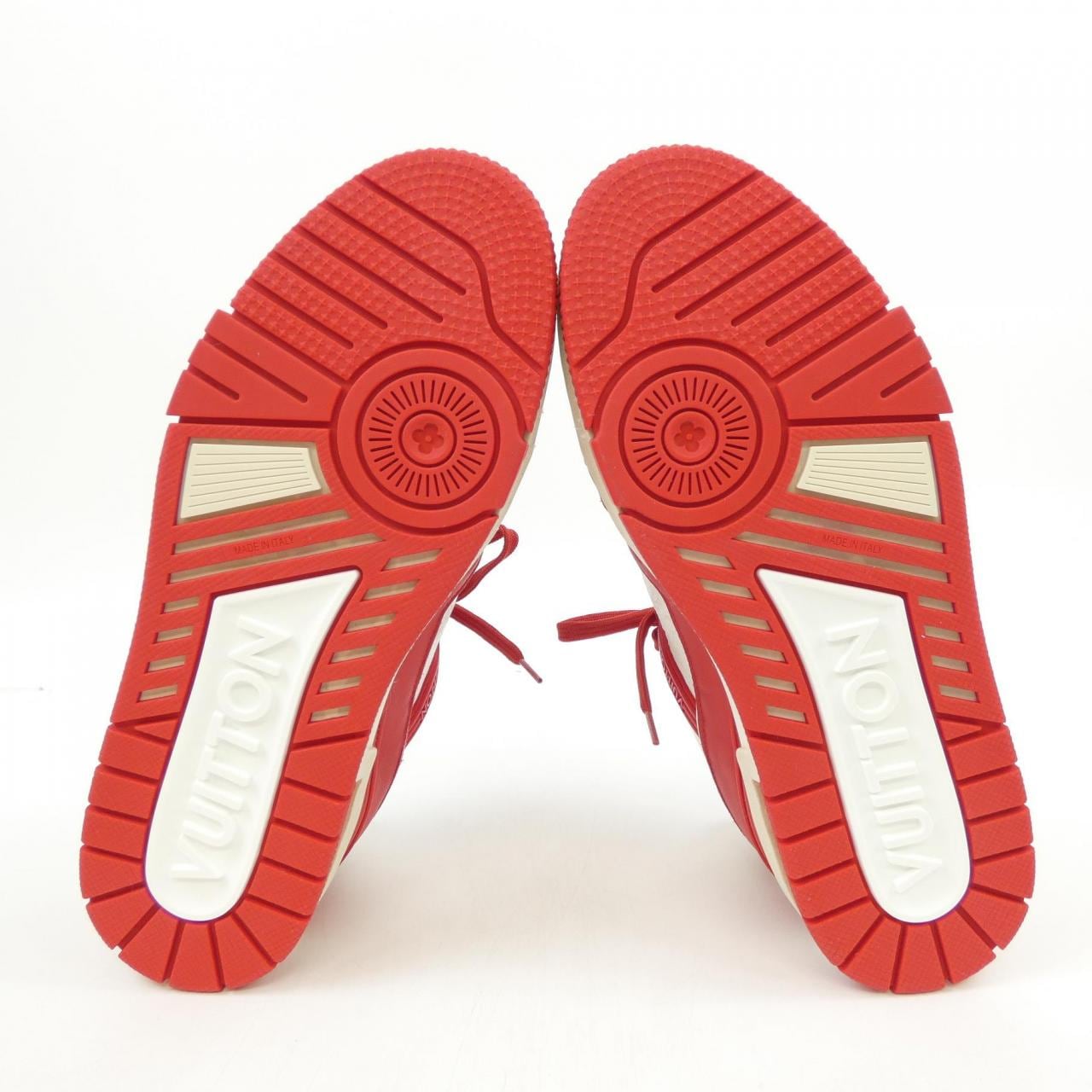 ルイヴィトン LOUIS VUITTON LVトレイナーライン RED スニーカー