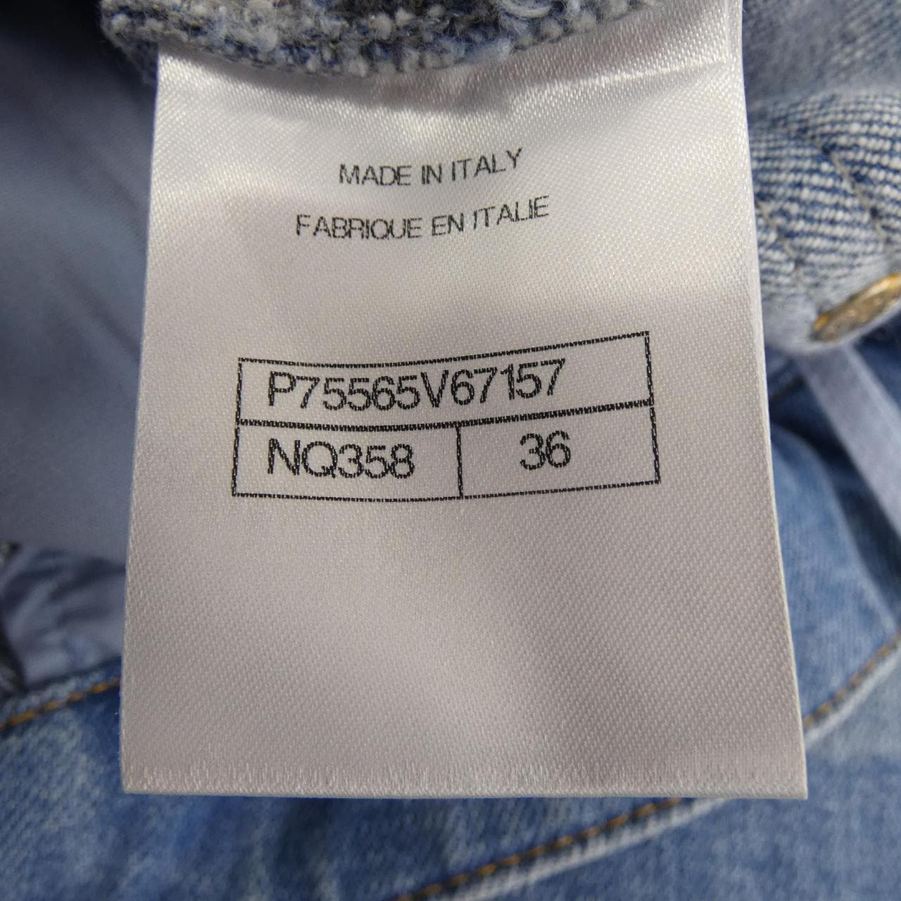 CHANEL P75565V67157 牛仔裤