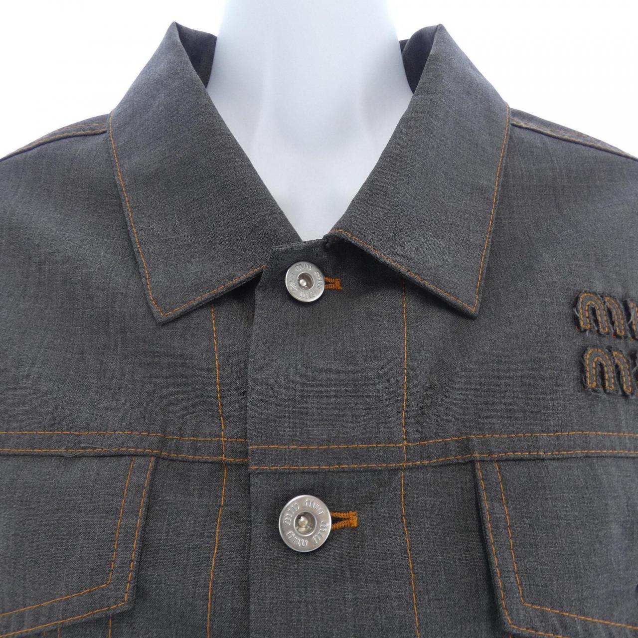 ミュウミュウ MIU MIU MIU MIU ロゴ ML916 S232 1XMY ジャケット