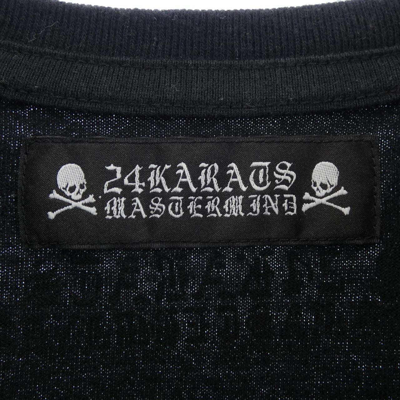 トゥエンティーフォーカラッツ 24 KARATS mastermind Tシャツ