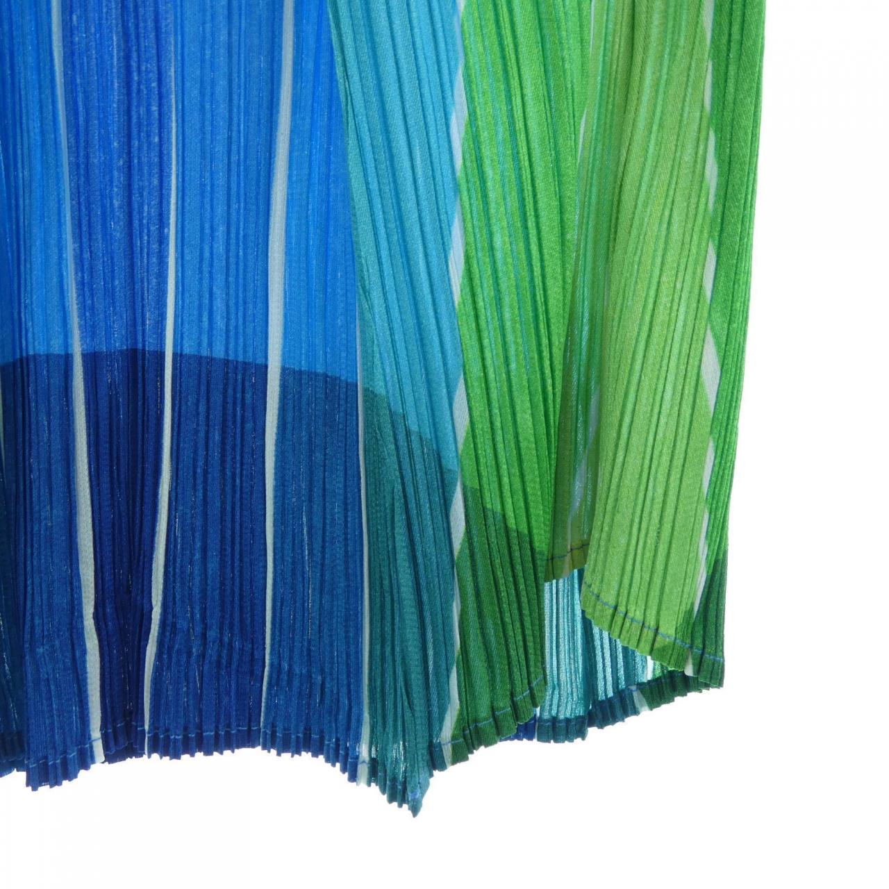 【ヴィンテージ】プリーツプリーズ PLEATS PLEASE 2003 ストライプ PP31-JG864 7558031 スカート