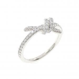 ティファニー ノット リング 0.19CT