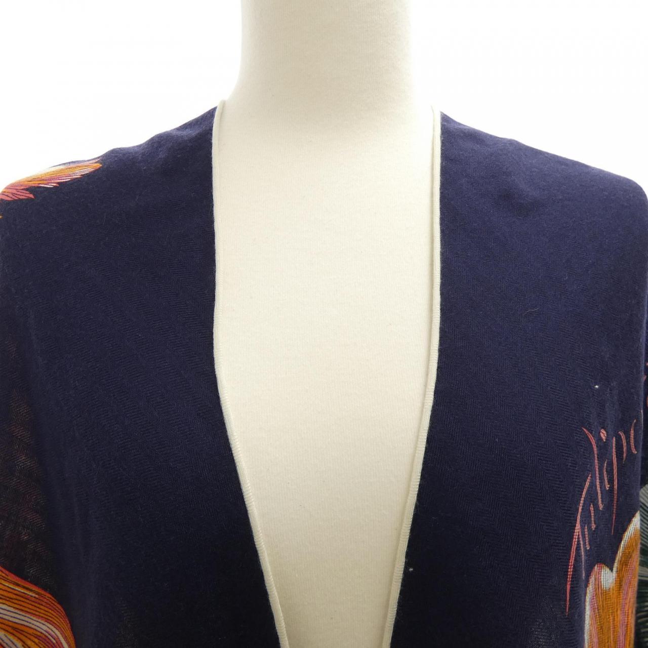 エルメス HERMES TULIPOMANIE H363964S トライアングルジェアン ショール