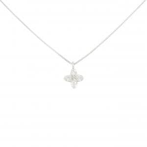 K18WG ダイヤモンド ネックレス 0.15CT