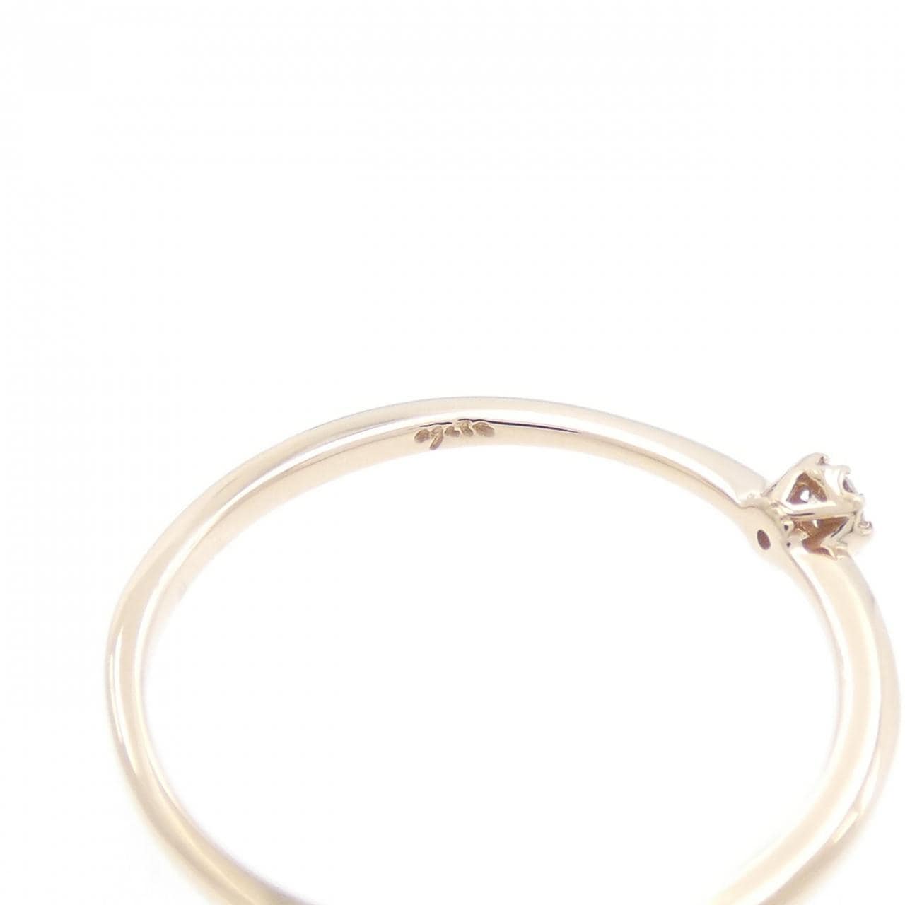 アガット ダイヤモンド リング 0.03CT