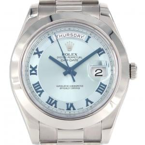ROLEX Day-Date II 218206 PT Automatic Random Number